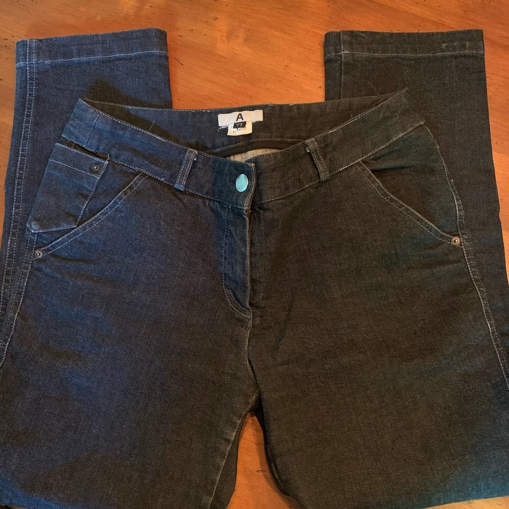 A Brand Japanese Dark Denim Jeans waist 30